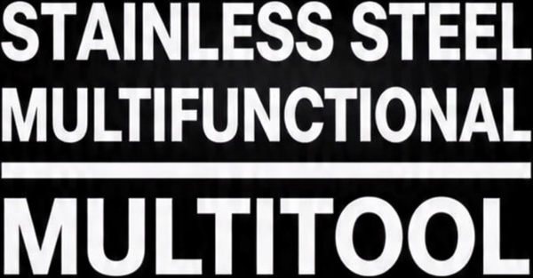 Stainless Steel Multifunctional Multitool 